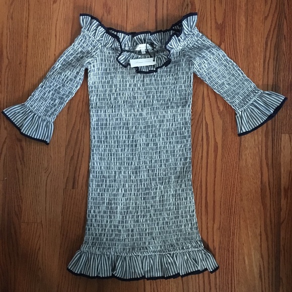 NWT Lovers + Friends Salsita Mini Nautical Stripe - Picture 7 of 8